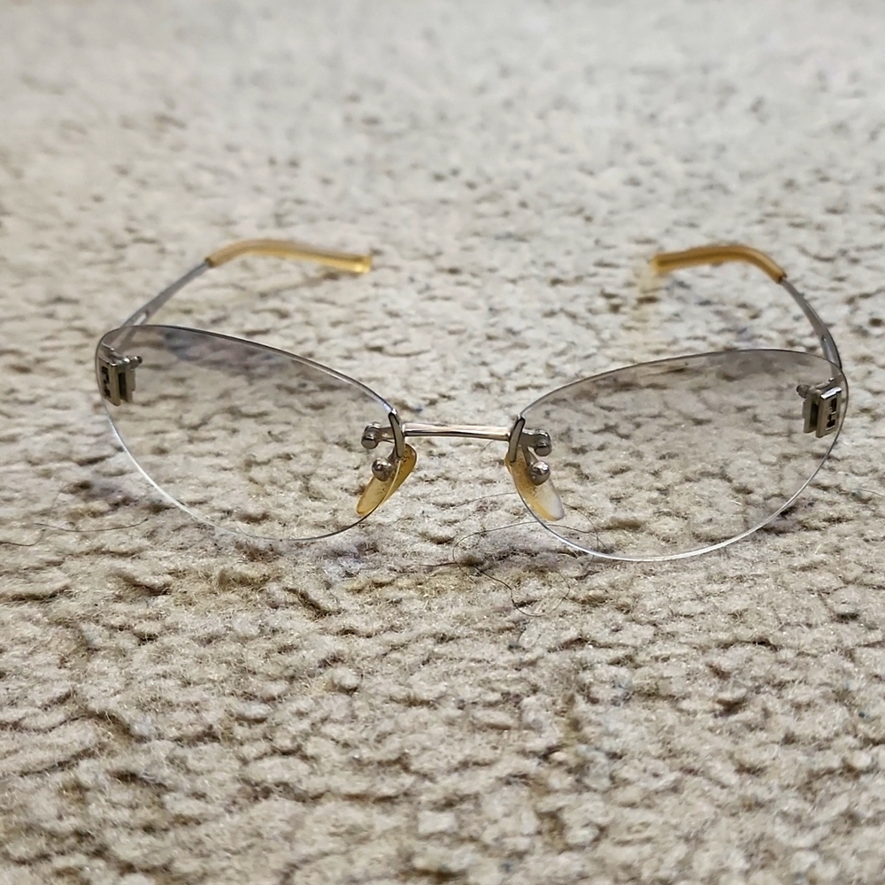 Fendi Rimless silver gradient sunglass - Picture 3 of 7